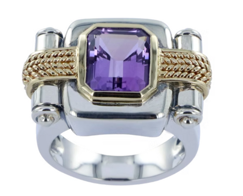 Bague Sixtine Améthyste