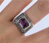 Bague Diana Améthyste