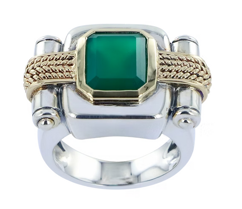 bague tank art deco