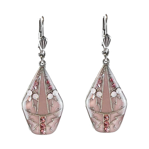 boucles art deco rose