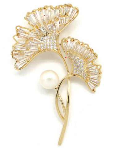 broche ginkgo