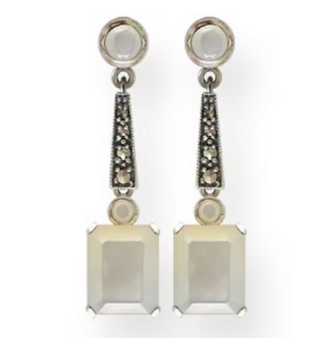 Boucles d'oreille Tommie Nacre