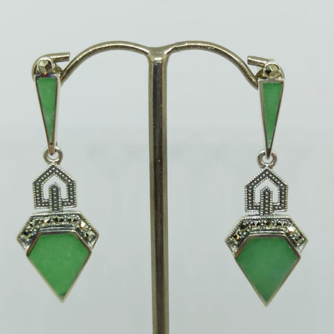 boucles-oreille-argent-jade