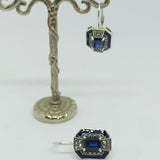 boucles oreille retro art deco