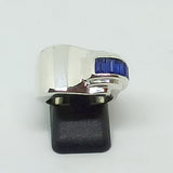 Bague Olivia Saphir (imitation)