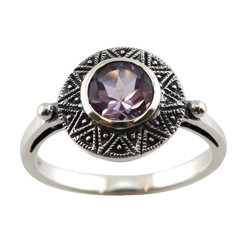 bague art deco améthyste