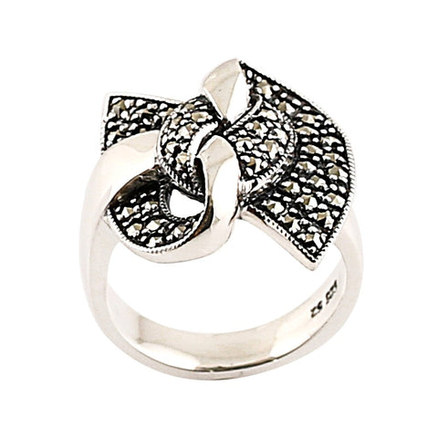 bague argent art nouveau