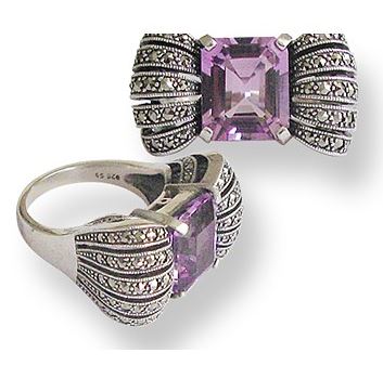Bague Natasha Amethyste