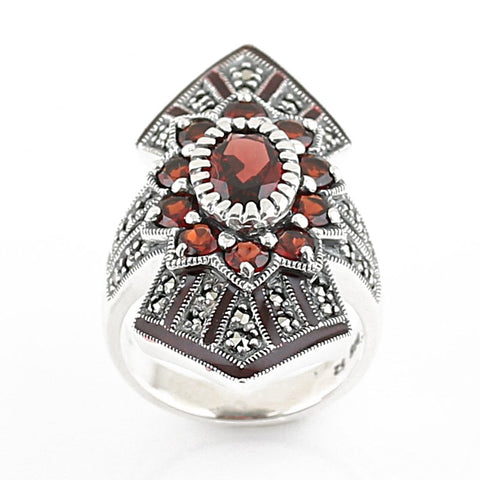 Bague Sybille Grenat