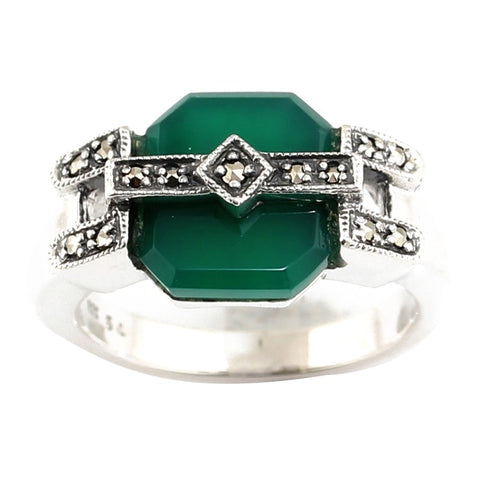 bague la métrop argent ancien