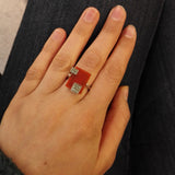 Bague Mireille - Cornaline