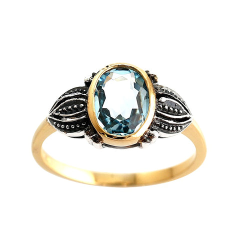 bague en topaze la metrop