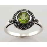 bague fine argent et pierres semi-precieuses