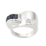 Bague Olivia Saphir (imitation)