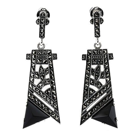 boucles art deco noires la metrop