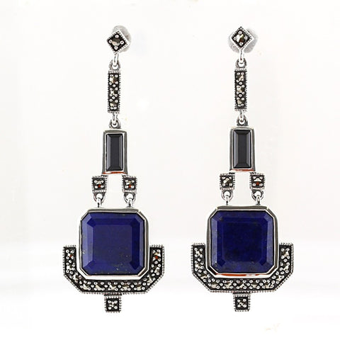 Boucles d'oreille Eugénie Lapis