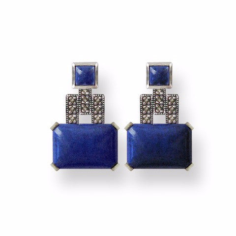 Boucles d'oreille Louison Lapis