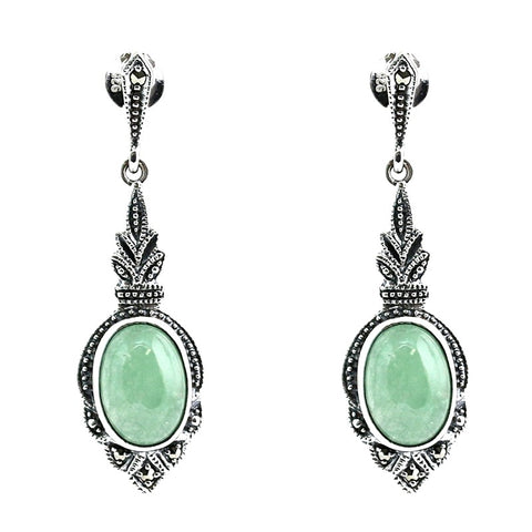 Boucles d'oreille Lea Jade