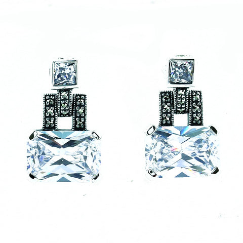 Boucles d'oreille Louison Zirconium