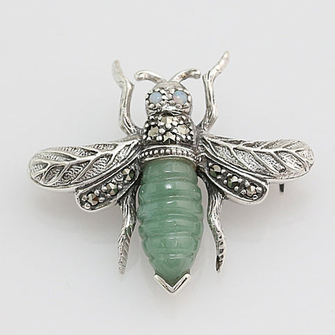 broche art deco en forme d'insecte La Metrop