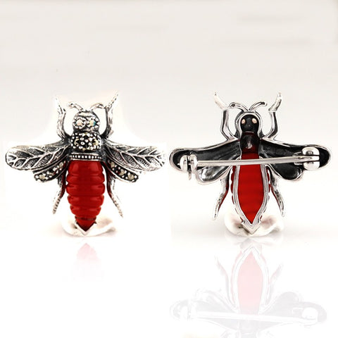 broche style ancien art deco de la marque la metrop