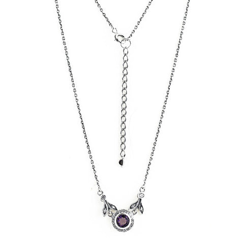 collier femme améthyste cadeau