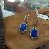 Boucles d'oreille Léonie Lapis