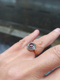 Bague Aline Vermeil Grenat