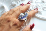 Bague Jazz Lapis