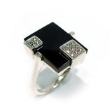 Bague Mireille - Onyx