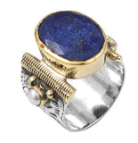 bague lapis lazuli canyon