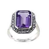 Bague Vanessa Amethyste