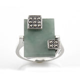 bague jade style ancien