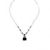 colier argent et lapis lazuli